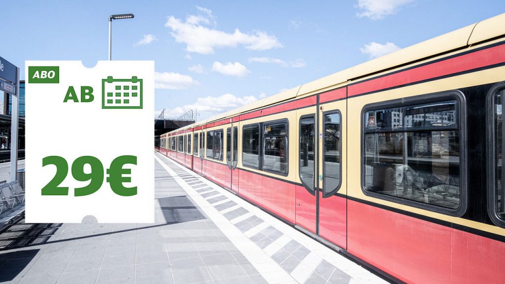 29-Euro-Ticket kommt - Günstig durch die Stadt ab 1. Juli 2024 - Berlin macht Mobilität bezahlbarer - Vorverkauf startet am 23. April